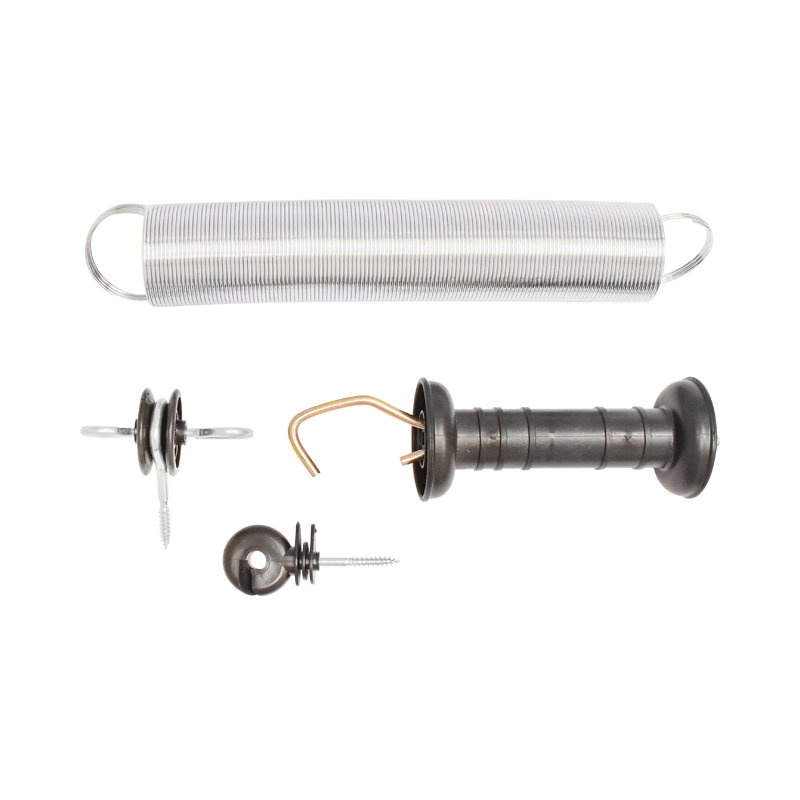 Kit complet gard electric 12V, 14 Joule sarma 1000m cu panou solar 20W si 100 izolatori Breckner Germany